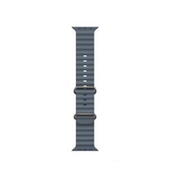 Apple Watch Ultra 3 (2025) 49mm Black Titanium Case with Anchor Blue Ocean Band