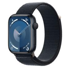 Apple Watch Series 9 41mm Midnight Aluminum Case with Midnight Sport Loop