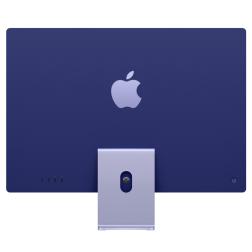 Apple iMac 24" Retina 4,5K, M3 (8C CPU, 10C GPU, 2023), 8 ГБ, 256 ГБ SSD, фиолетовый