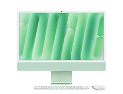 Моноблок Apple iMac 24 Retina 4,5K (M4, 10C CPU/10C GPU, 2024), 16 Гб, 512 Гб SSD, зеленый