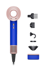 Dyson Supersonic hair dryer HD07 (Blue/Blush), синий