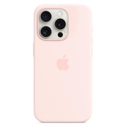 Чехол iPhone 15 Pro Silicone Case with MagSafe - Light Pink