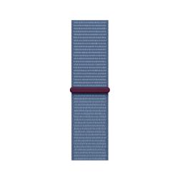 Умные часы Apple Watch SE 2023 GPS 44mm Silver Aluminium Case with Winter Blue Sport Loop (MREF3)